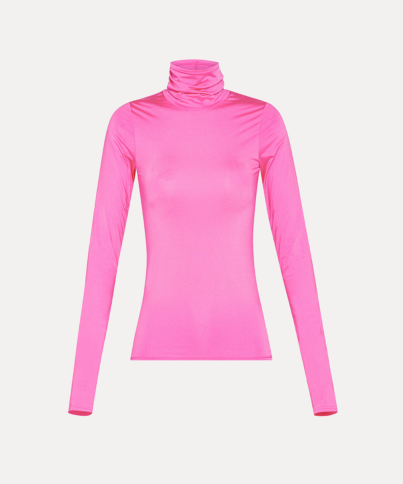 Stretch turtleneck top discount