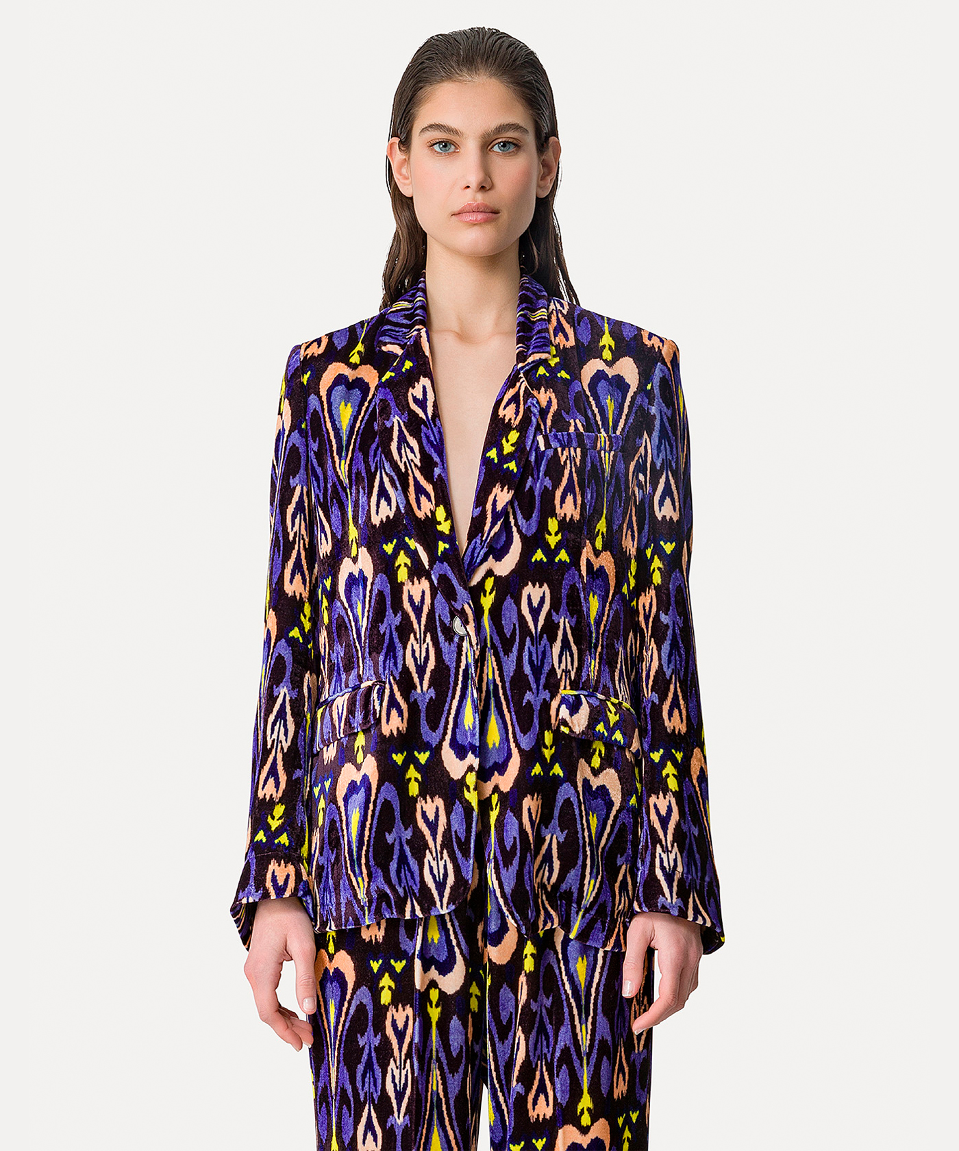 Velvet hot sale jacket design